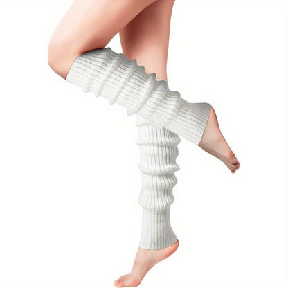 Winter Leg Warmers – Stylish & Stretchy Streetwear Casual Leg Sleeves, Cozy Boot Cuffs for Everyday Wear